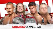 RK-Bro (Randy Orton & Riddle) (c) vs. Alpha Academy (Chad Gable & Otis) for the WWE Raw Tag Team Championship