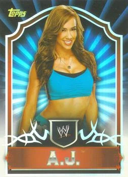 2011 Topps WWE Classic Wrestling A.J Lee (No.1) | Pro Wrestling | Fandom