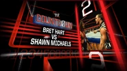 2.) Bret Hart vs. Shawn Michaels