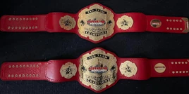 Adrenaline Championship Wrestling Tag Team Championship Belts