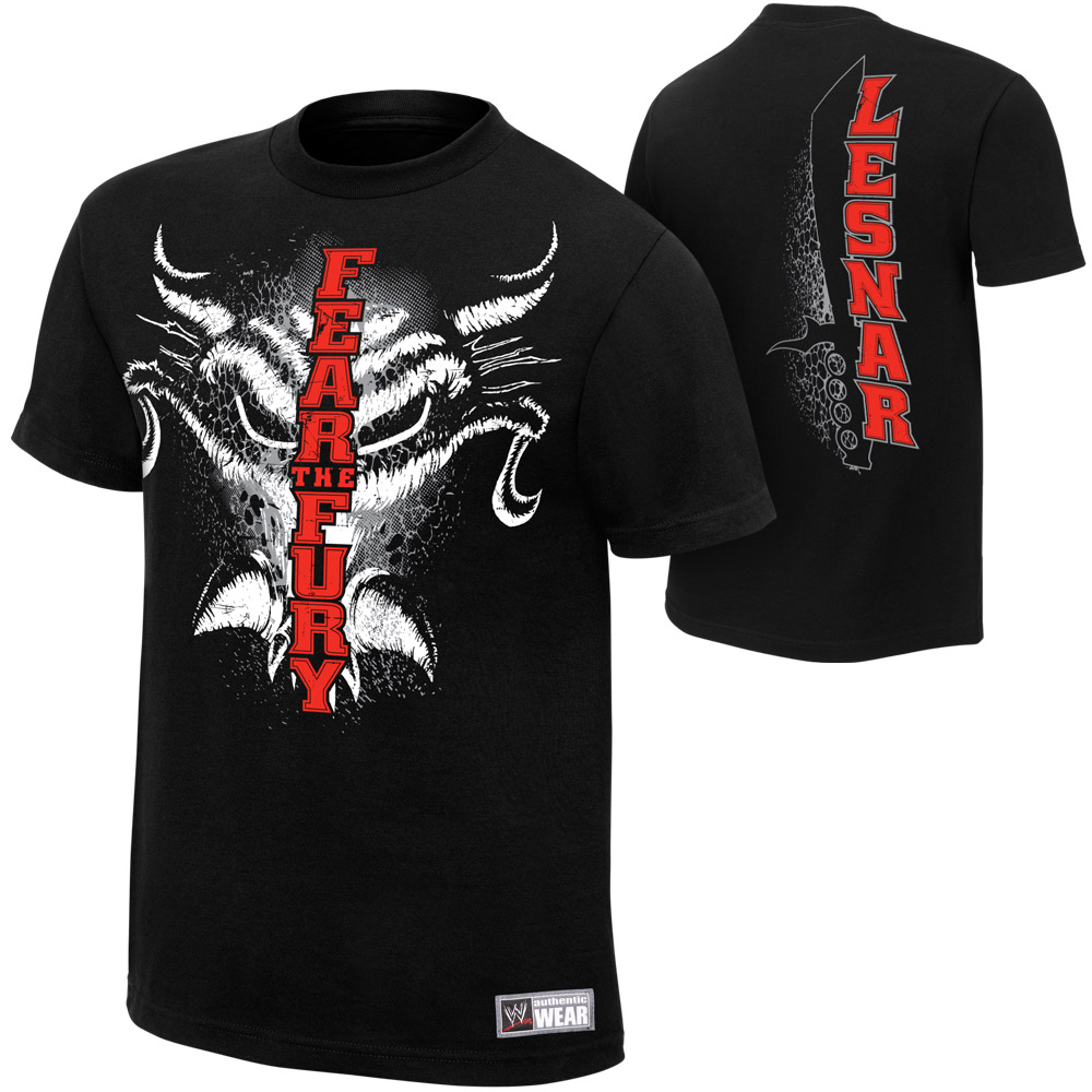 brock lesnar fear the fury logo