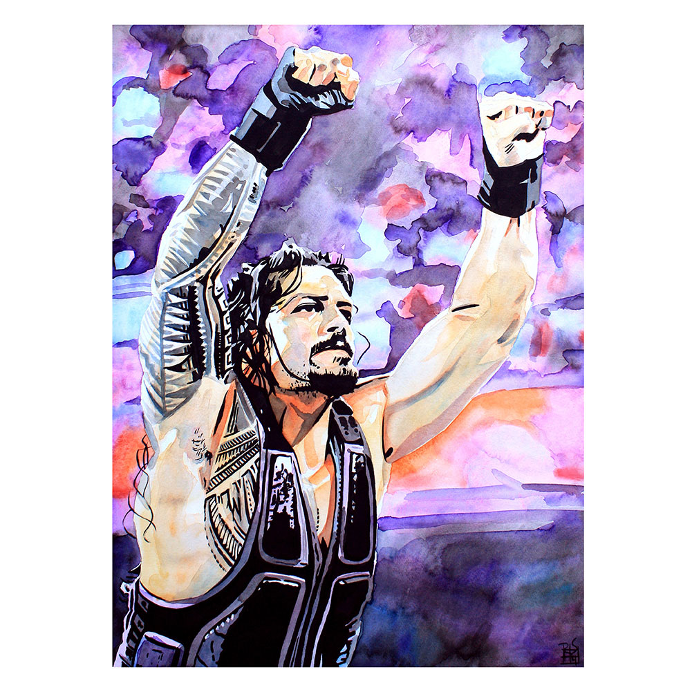 Roman Reigns coloring page | Free Printable Coloring Pages