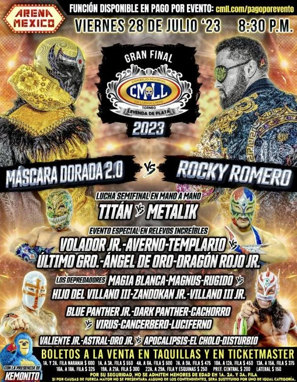 CMLL Super Viernes (July 28, 2023) Pro Wrestling Fandom