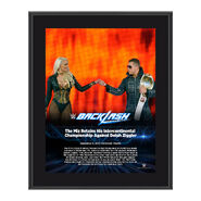 The Miz Backlash 2016 10 x 13 Photo Plaque