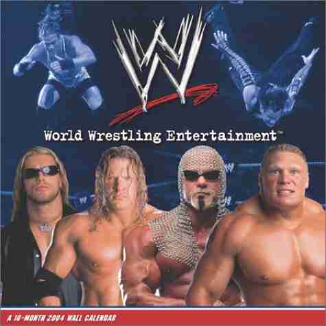 WWE 2004 Calendar by Trends International Pro Wrestling Fandom