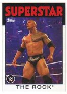 2016 WWE Heritage Wrestling Cards (Topps) The Rock 28