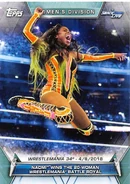 2019 WWE Women’s Division (Topps) Naomi (No.67)