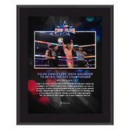 Dolph Ziggler NXT Stand & Deliver 2022 10x13 Plaque