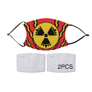 Adam Bomb - Nuclear Mask Red