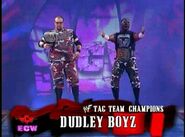The Dudley Boyz 138th Champion (January 19, 2003 - January 20, 2003)