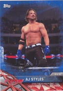2017 WWE Road to WrestleMania Trading Cards (Topps) AJ Styles (No.73)