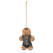 Aleister Black Gingerbread Ornament