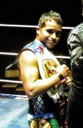 Chiko Draker 1st Champion (December 12, 2014 - July 25, 2014)