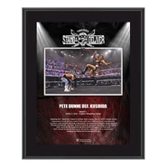 Pete Dunne NXT TakeOver: Stand & Deliver 10x13 Commemorative Plaque