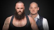 Braun Strowman vs. Baron Corbin in a Tables, Ladders, and Chairs match