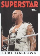 2016 WWE Heritage Wrestling Cards (Topps) Luke Gallows (No.31)