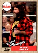 2017 WWE Heritage Wrestling Cards (Topps) Mick Foley (No.29)