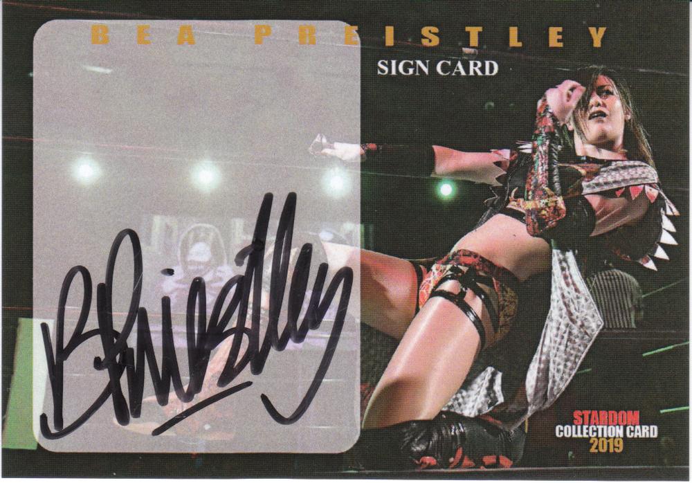 STARDOM ☆ Bea Preistley Autographed Card