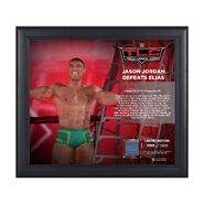 Jason Jordan TLC 2017 15 x 17 Framed Plaque w/ Ring Canvas