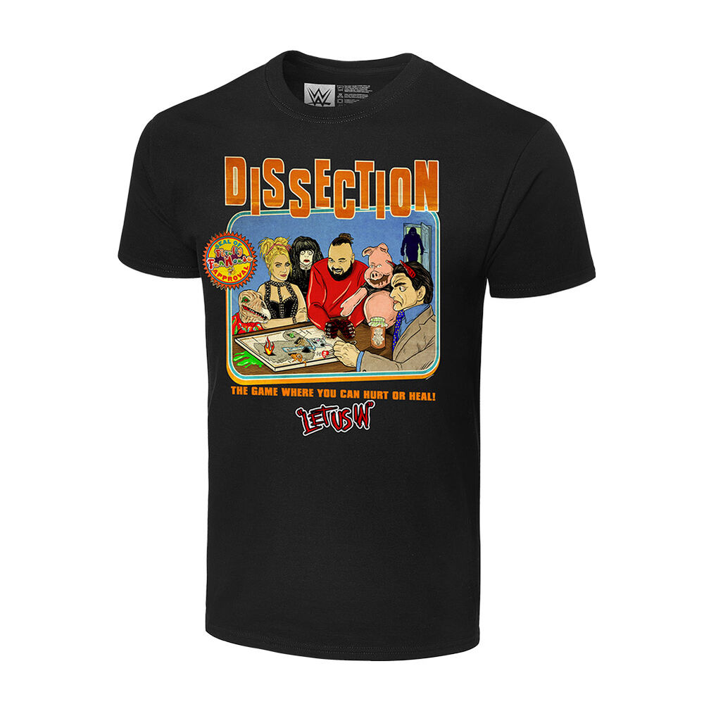 Bray Wyatt Dissection Authentic T-Shirt, Pro Wrestling