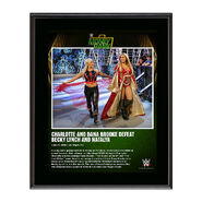 Charlotte and Dana Brooke Money In The Bank 2016 10 x 13 Photo Plaque