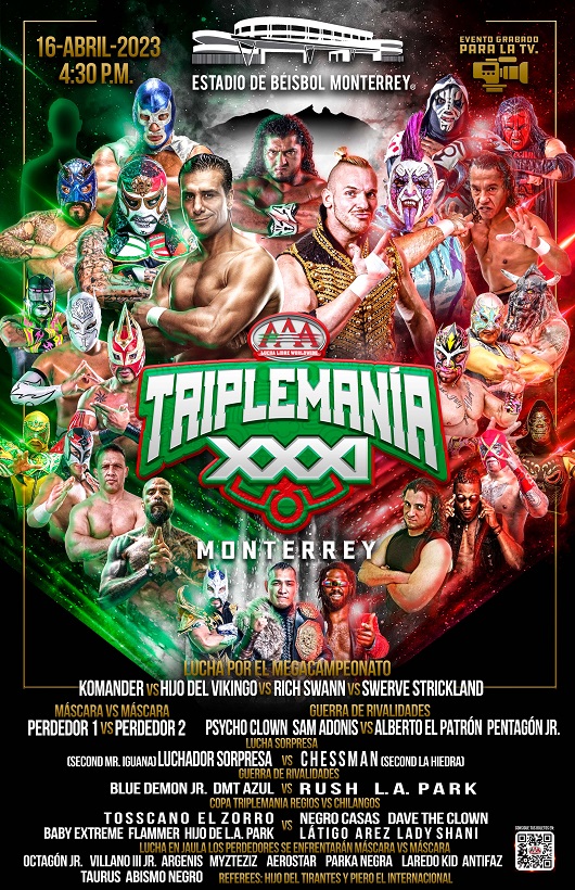 TripleManía XXXI Monterrey Pro Wrestling Fandom