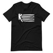 Retribution "Flag" Black T-Shirt