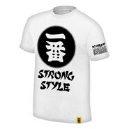 Shinsuke Nakamura Ichiban White Authentic T-Shirt