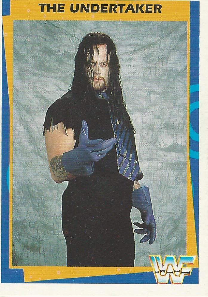WWF Trading card Sammelkarte Nummer 188 1993 Merlin Collection UNDERTAKER WWE 