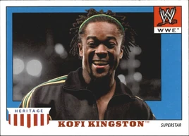 2008 WWE Heritage IV Trading Cards (Topps) Kofi Kingston 31