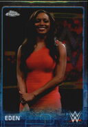 2015 Chrome WWE Wrestling Cards (Topps) Eden (No.25)