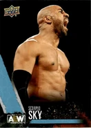 2021 AEW (Upper Deck) Scorpio Sky (No.8)