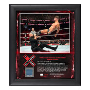 Finn Bálor Extreme Rules 2018 15 x 17 Framed Plaque w/ Ring Canvas