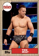 2017 WWE Heritage Wrestling Cards (Topps) The Miz (No.58)