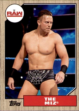 2017 WWE Heritage Wrestling Cards (Topps) The Miz 58