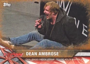 2017 WWE Road to WrestleMania Trading Cards (Topps) Dean Ambrose (No.32)
