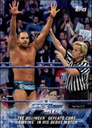 2018 WWE Road to WrestleMania Trading Cards (Topps) Tye Dillinger (No.82)