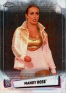 2021 WWE Chrome Trading Cards (Topps) Mandy Rose (No.28)