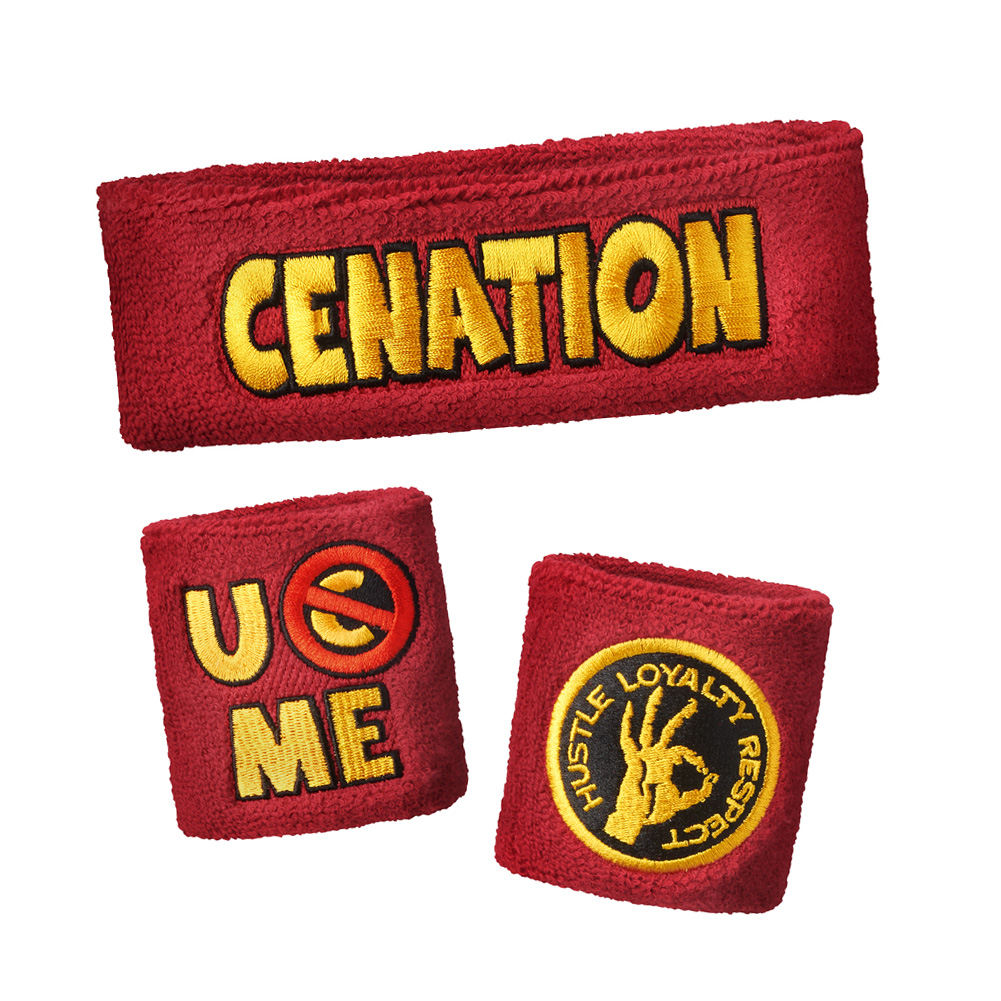 John Cena U Can T C Me Sweatband Set Pro Wrestling Fandom