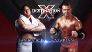Samoa Joe vs. Kazarian.