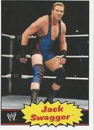 2012 WWE Heritage Trading Cards (Topps) Jack Swagger (No.18)