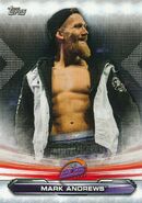 2019 WWE Raw Wrestling Cards (Topps) Mark Andrews (No.83)
