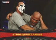 2009 TNA Impact (TriStar) Sting & Kurt Angle (No.80)