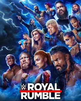 Royal Rumble 2023 poster