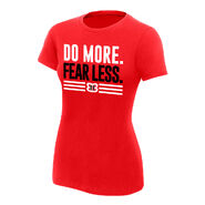 Nikki Bella Do More, Fear Less Women's Authentic T-Shirt