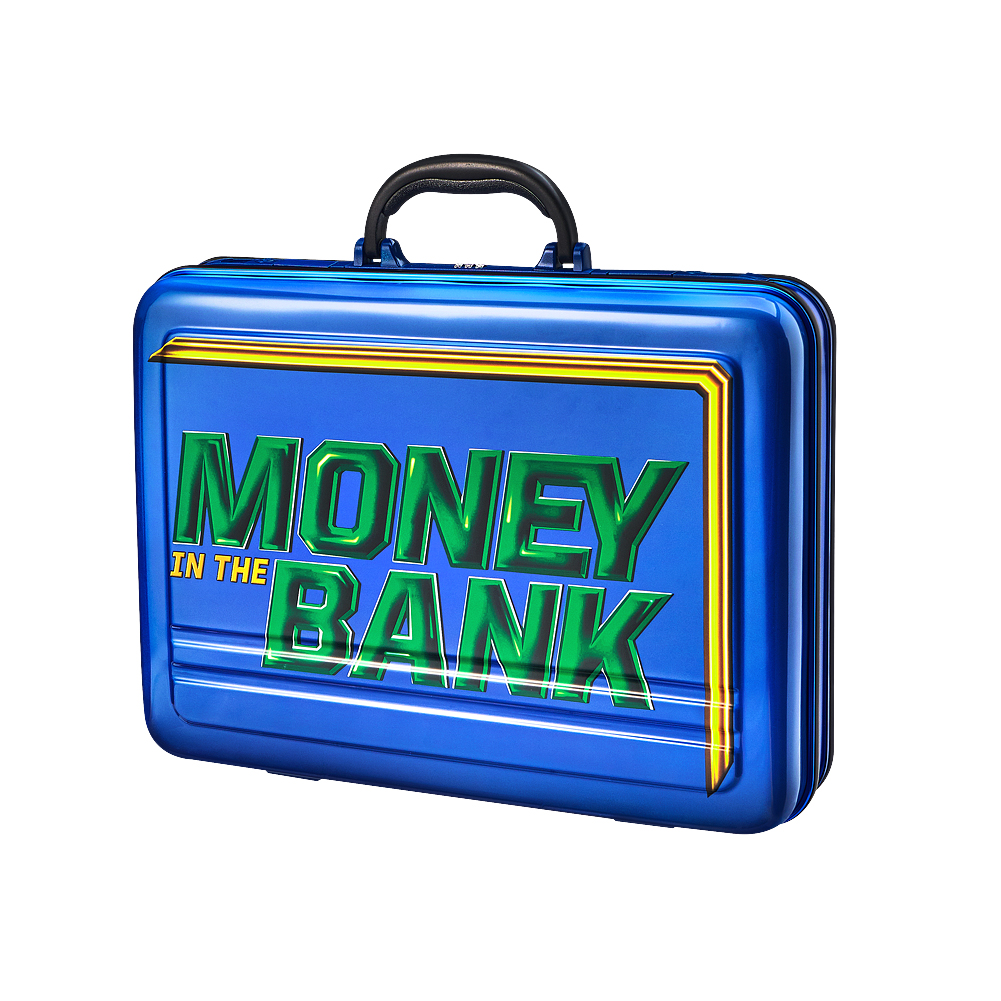 WWE Money in the Bank Blue Commemorative Briefcase Pro Wrestling Fandom