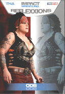 2012 TNA Impact Wrestling Reflexxions Trading Cards (Tristar) ODB (No.41)