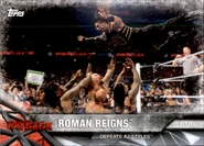 2017 WWE Road to WrestleMania Trading Cards (Topps) Roman Reigns (No.83)
