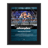 Randy Orton Elimination Chamber 2017 10 x 13 Commemorative Photo Plaque