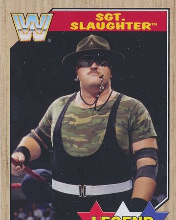 Slaughter Slam Attax  #155 Sgt
